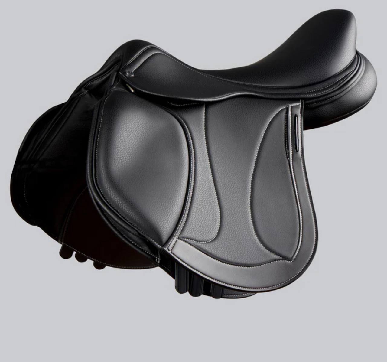 Bastia Synthetic Jump Saddle Black - Image 2