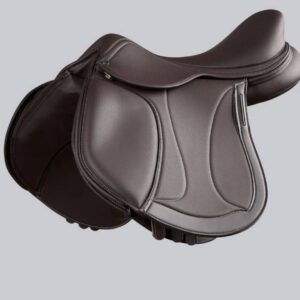 Bastia Synthetic Jump Saddle Dark Havana