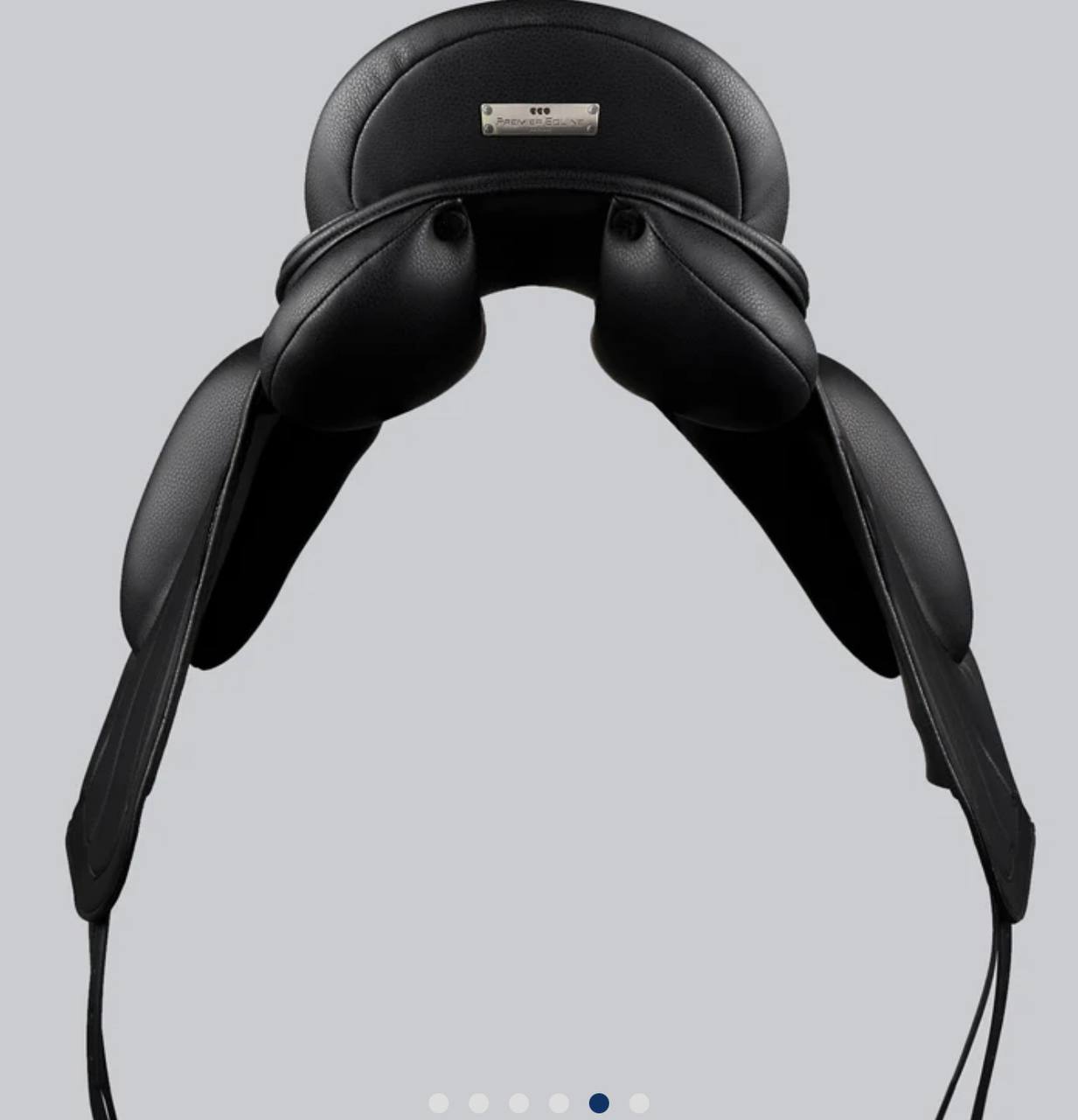 Montpellier Synthetic Dressage Saddle Black - Image 4