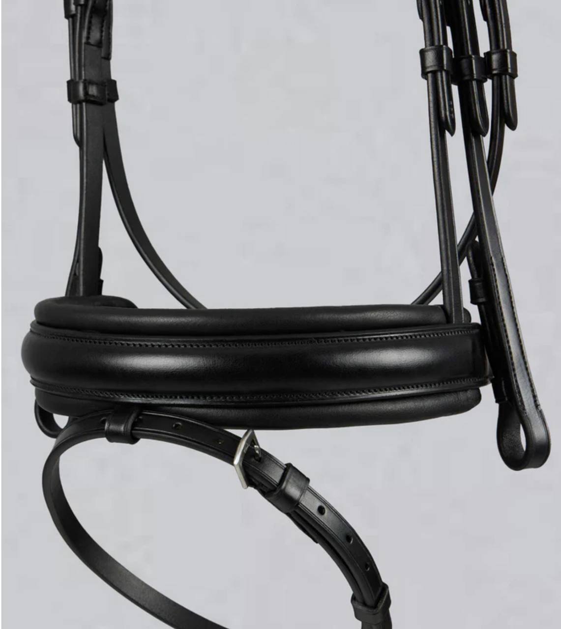 Castello Anatomical Bridle in Black - Image 4