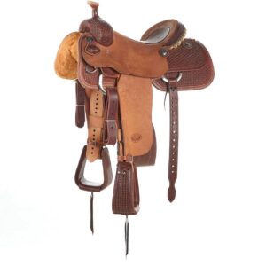 Nrs Competitors Competitor Series Heavy Oil 1/2 Breed Waffle Team Roping Saddle
