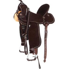 Tomahawk Chocolate Roughout Barrel Saddle