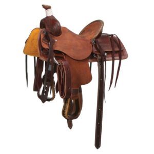 NRS Youth Ranch Roper with Pencil Roll Saddle