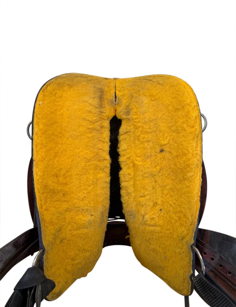 19 Inch Used Wild o West Trail Saddle Medium Tree - Image 5