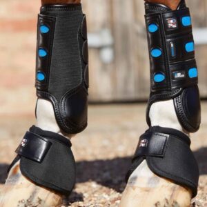 Air Cooled Original Eventing Boots Black Front