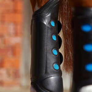 Air Cooled Original Eventing Boots Black Hind