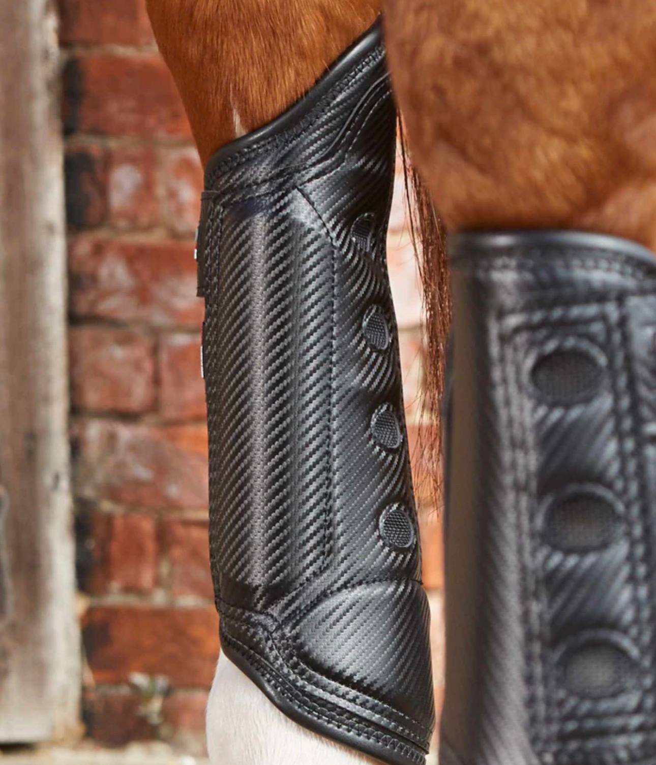 Carbon Tech Air Cooled Eventing Boots Black Hind