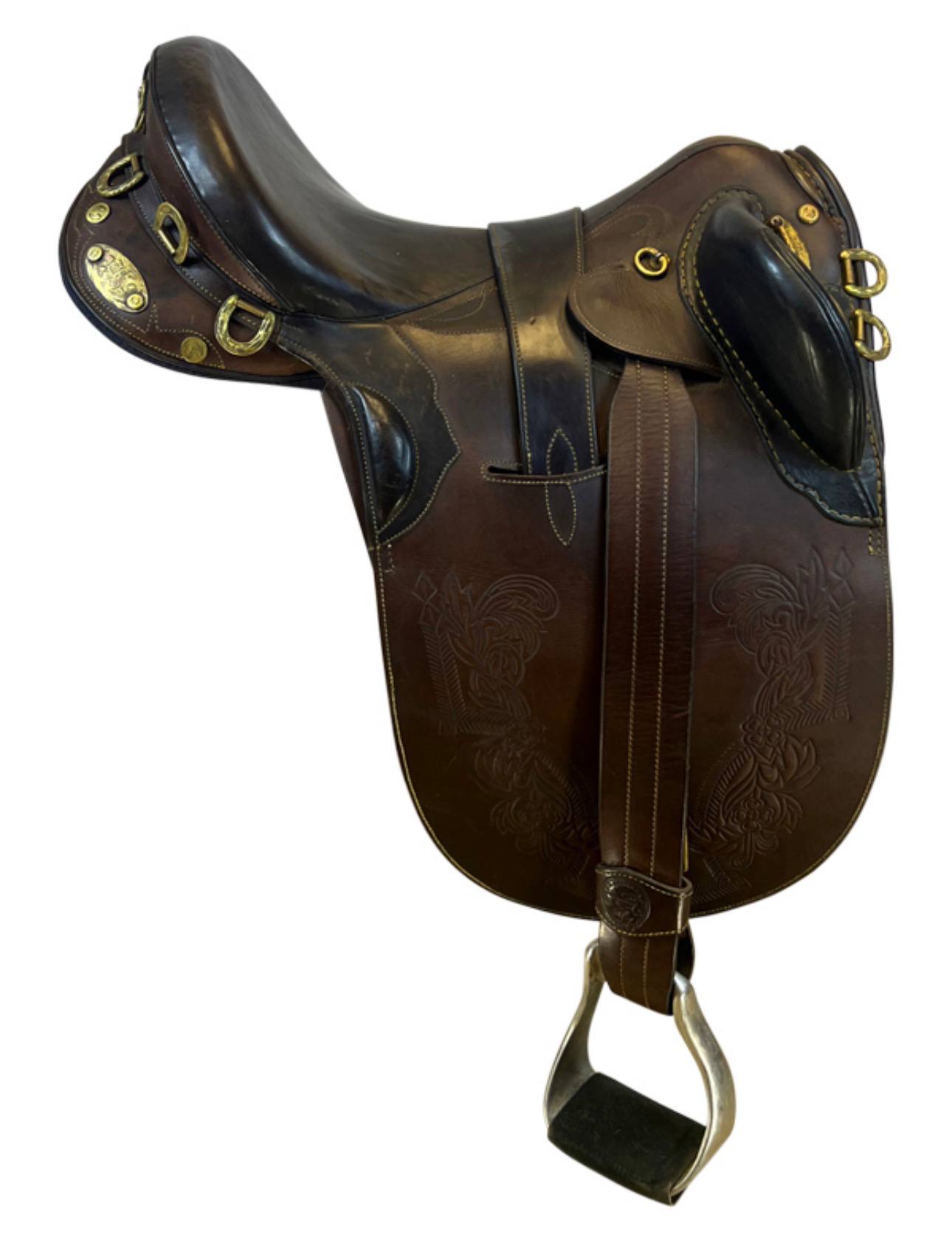 14 Inch Used Colin Dangaard Australian Saddle