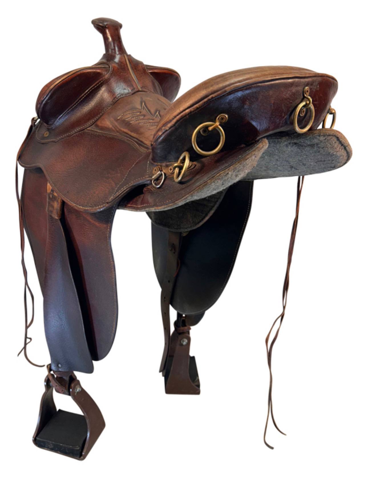 15.5Inch Used Tucker Australian Saddle - Image 5