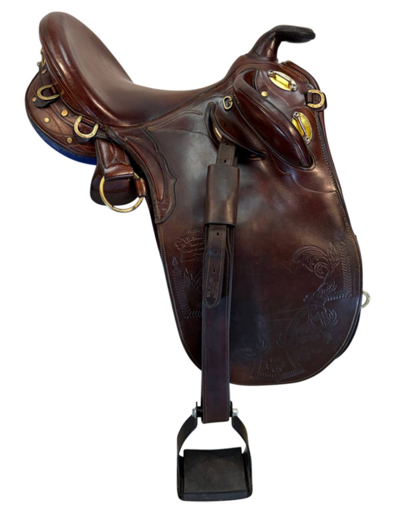13 Inch Used Syd Hill Saddle Medium Tree Suprema