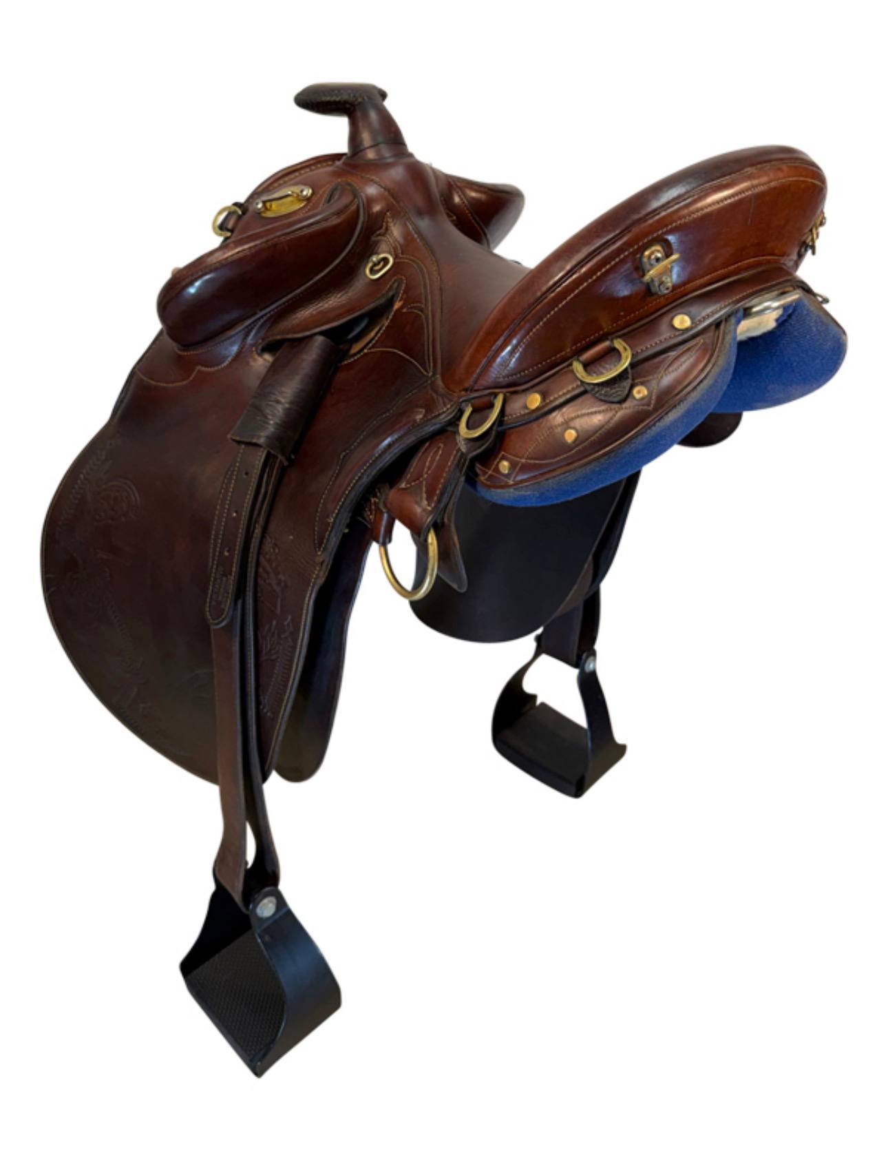 13 Inch Used Syd Hill Saddle Medium Tree Suprema - Image 6