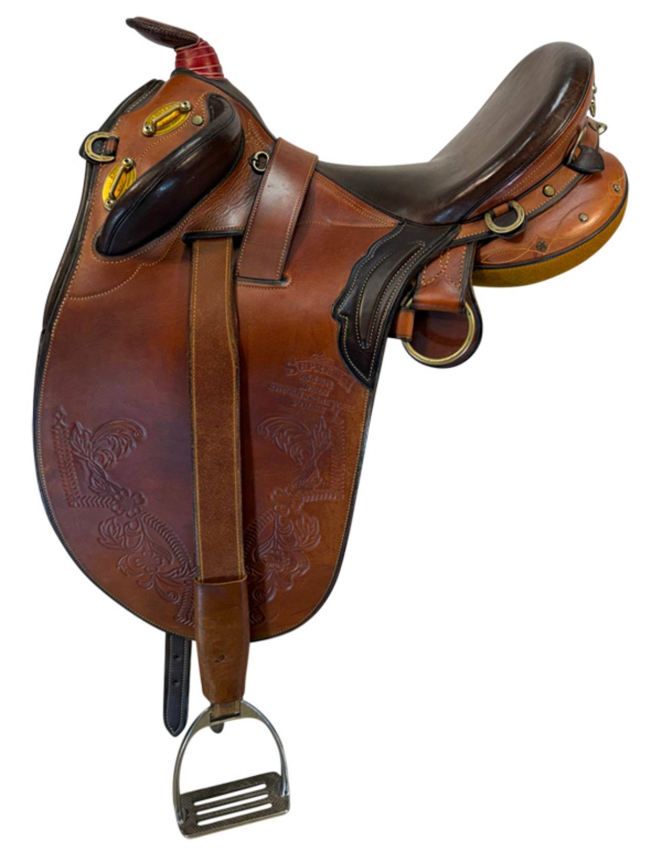 14 Inch Used Syd Hill Australian Saddle Medium Tree R709 - Image 7