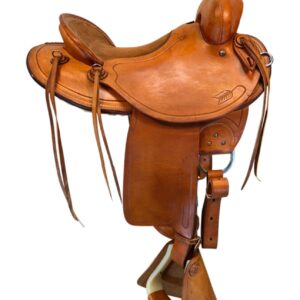 14.5Inch Used Harry Jones Ranch Saddle
