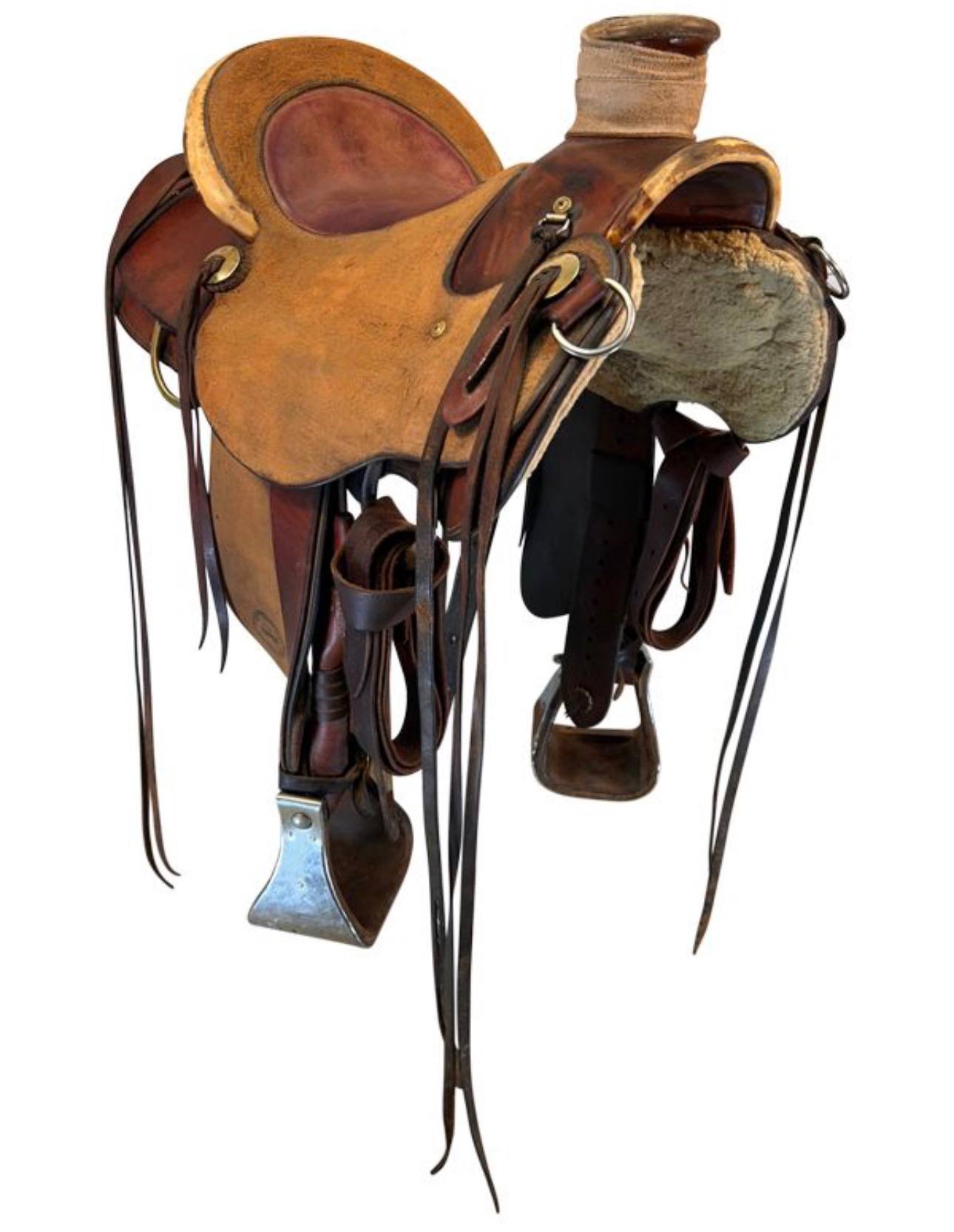 14.5Inch Shale Rock Matt Joppa Saddle Co Ranch Saddle - Image 3