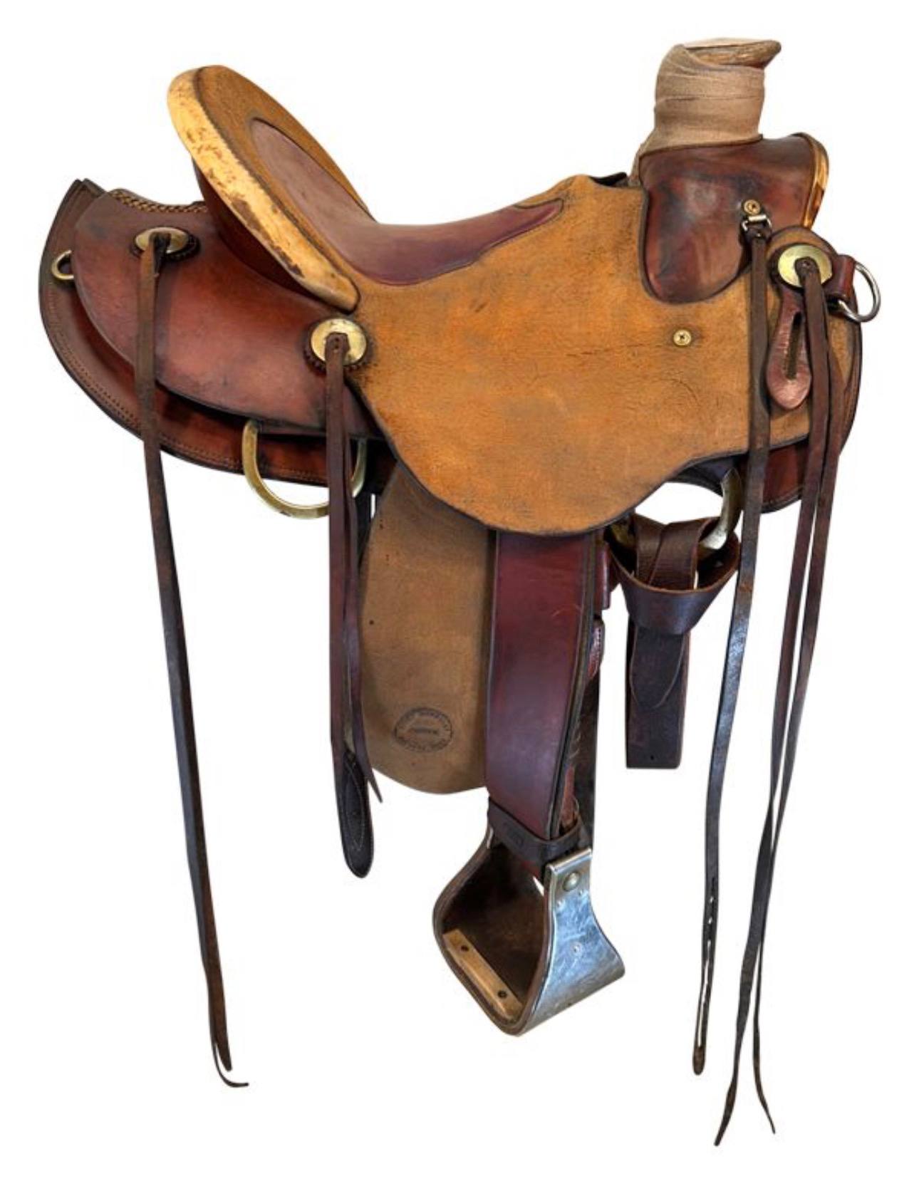 14.5Inch Shale Rock Matt Joppa Saddle Co Ranch Saddle