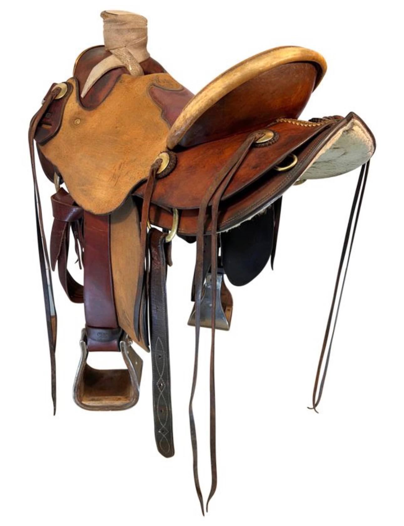 14.5Inch Shale Rock Matt Joppa Saddle Co Ranch Saddle - Image 5