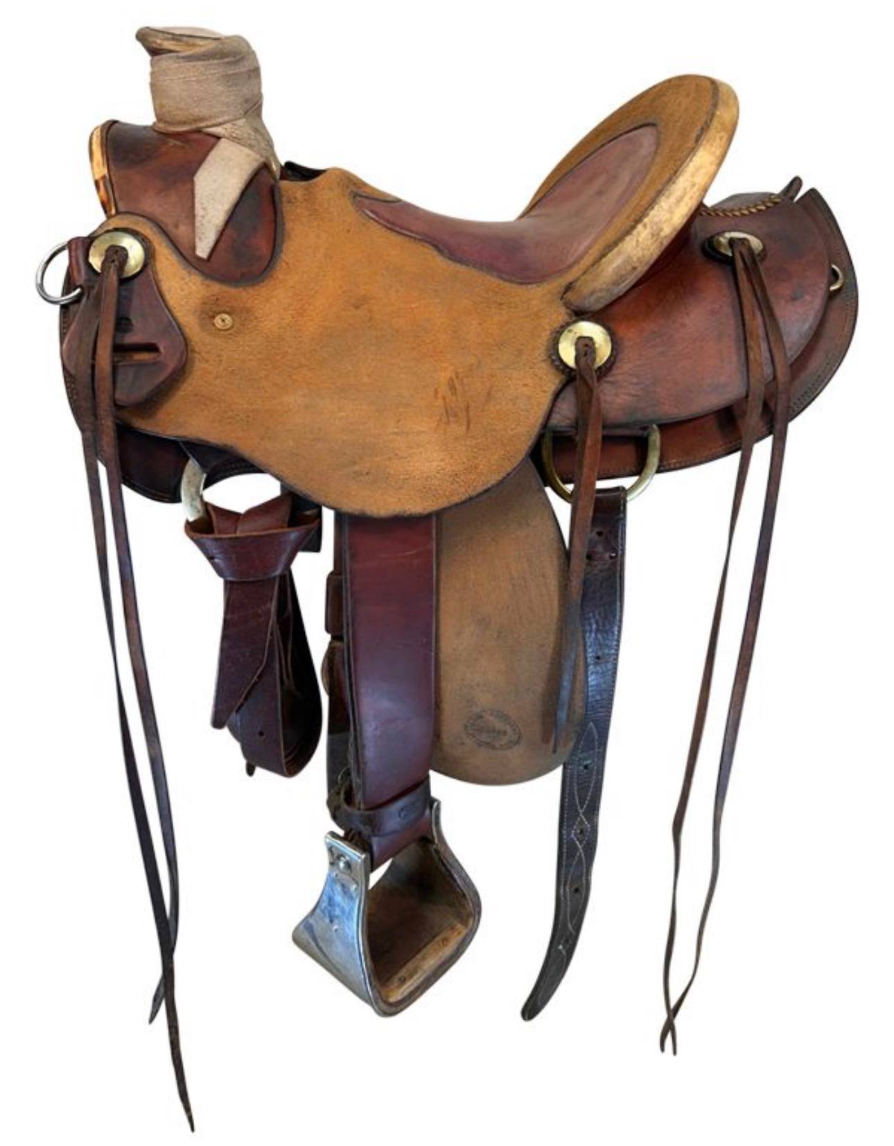 14.5Inch Shale Rock Matt Joppa Saddle Co Ranch Saddle - Image 6