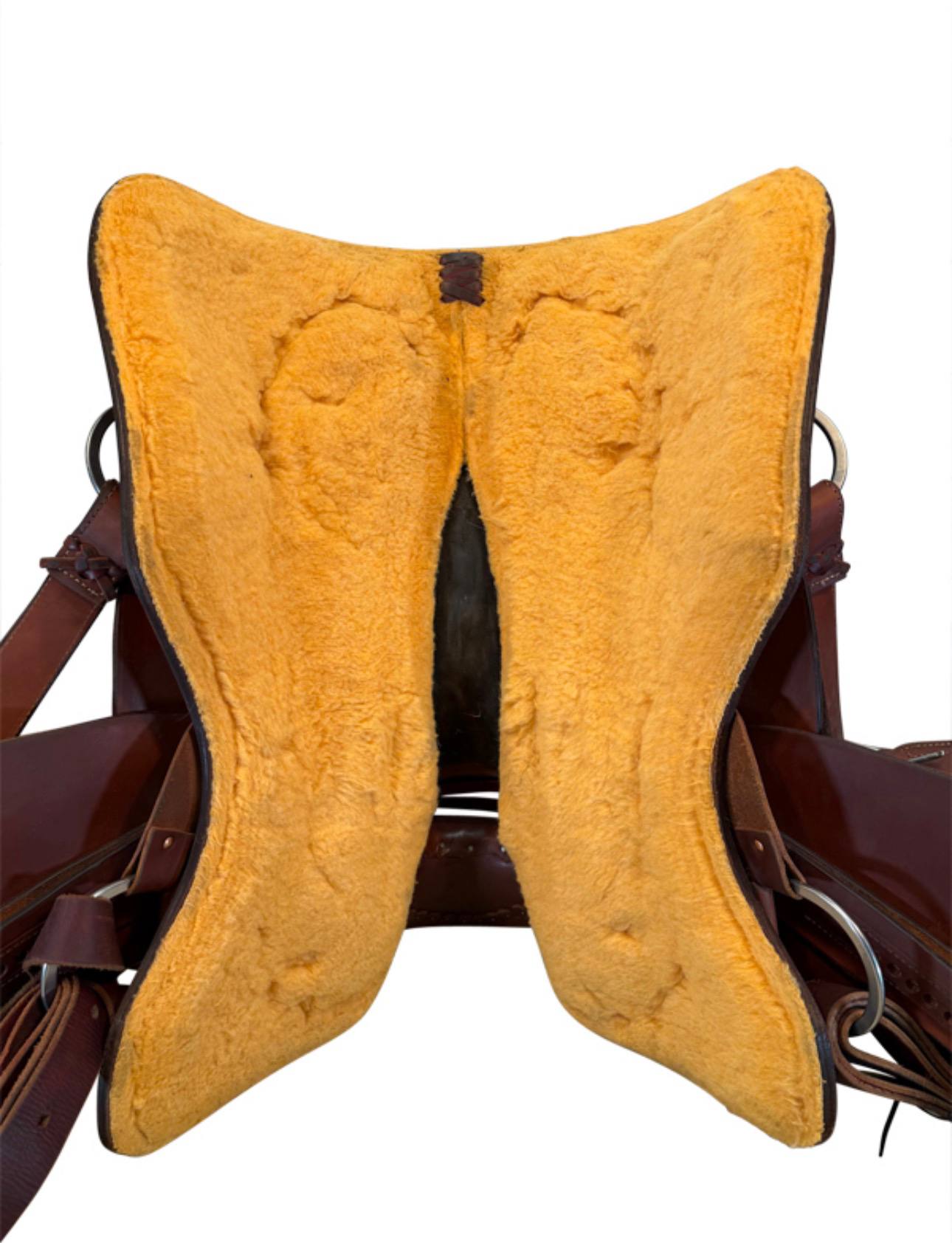 17 Inch Used HR Saddlery Ranch Saddle - Image 2