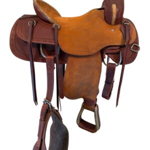 17 Inch Used HR Saddlery Ranch Saddle