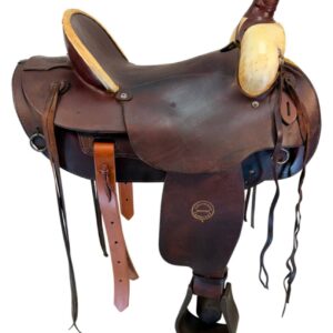 15.5Inch Used Colorado Saddlery Ranch Saddle Medium Tree
