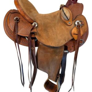 16 Inch Used Dakota Wade Ranch Saddle Wide Tree 809