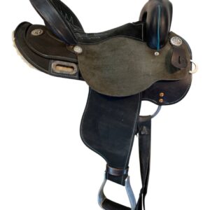 14" Used Circle Y High Horse Mercury Cordura Barrel Saddle