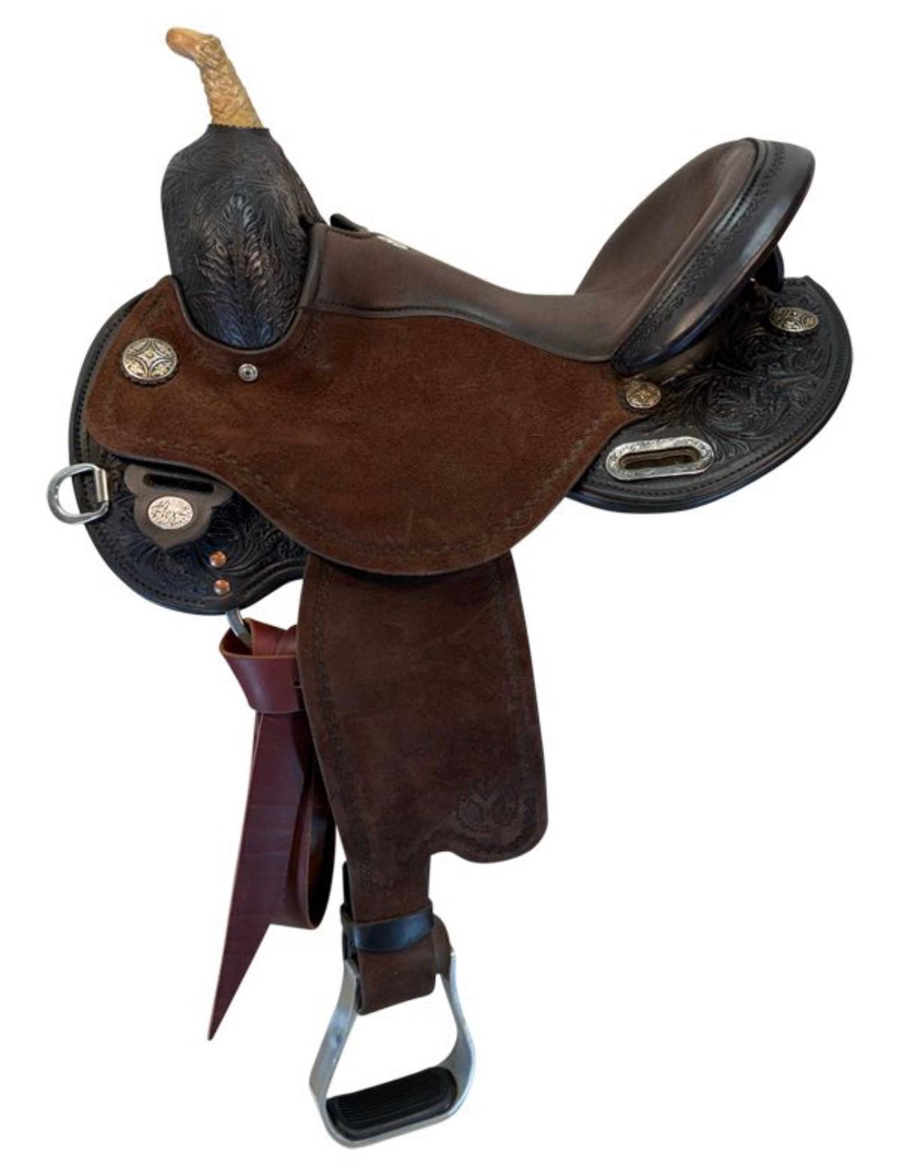 ”15” Used Circle Y Kelly Kaminski Swift Barrel Saddle