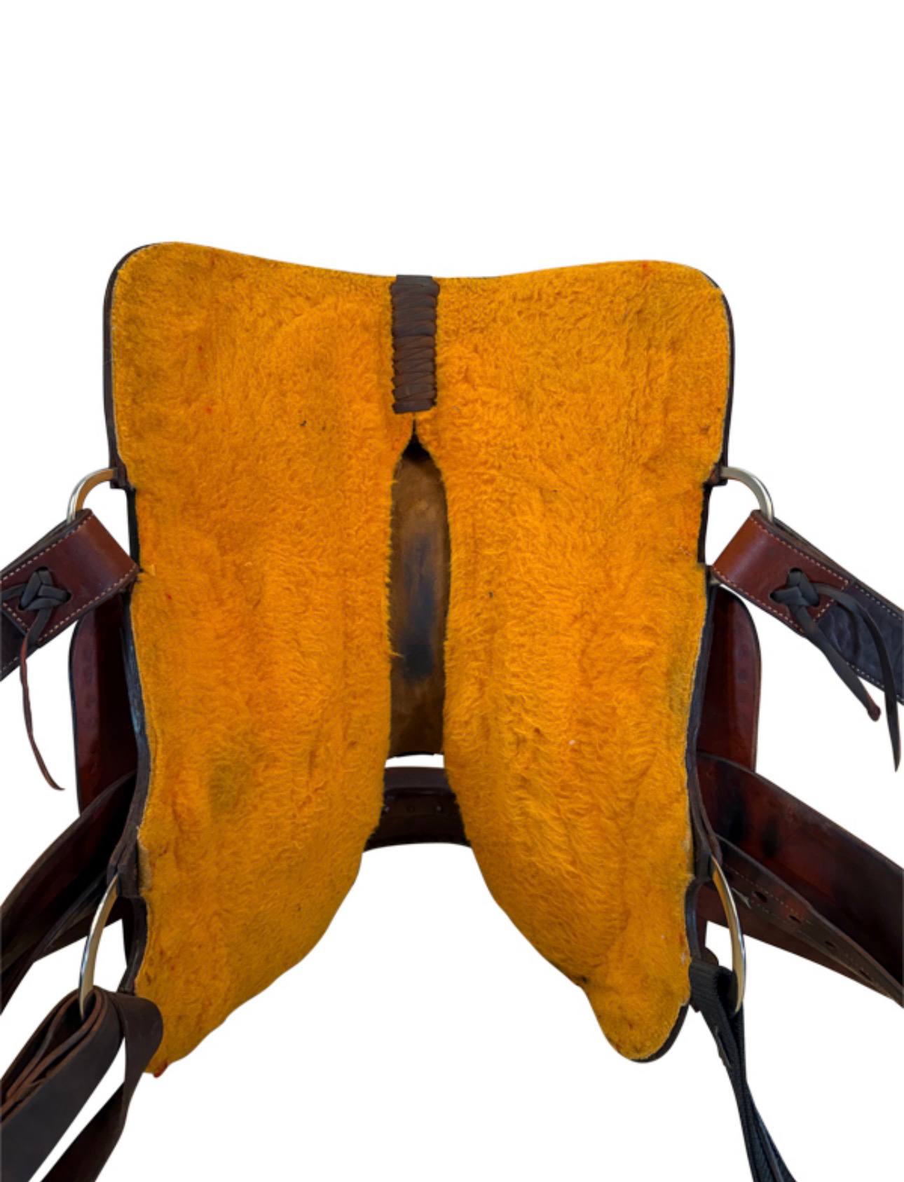 15” Used Billy Cook Barrel Saddle with Wide Tree - Image 2