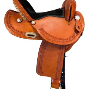 15 Inch Used Dakota Barrel Saddle 307