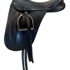 17" Used Bates Caprilli Dressage Saddle