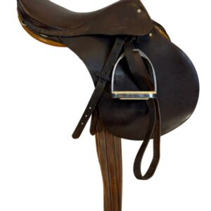 16 Inch Used Butler Brothers Close Contact Saddle