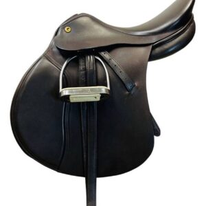 16 Inch Used Exselle Close Contact English Saddle