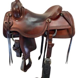 16 Inch Used Jeff Smith Cutting Saddle