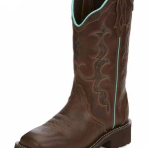 Women's Justin Gypsy Raya Tan Square Toe Boots
