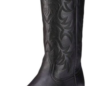 Men's Ariat Heritage Black Deertan Boot